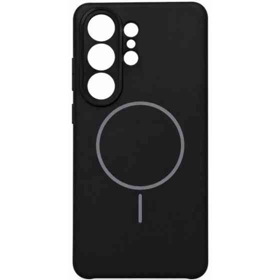 DM Чехол Silicone Case with MagSafe для Samsung S26 Ultra S948 Black Харків