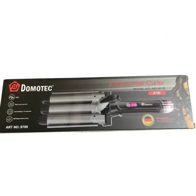 Плойка для волос Domotec MS-481 45-65 Вт черная Киев - изображение 5