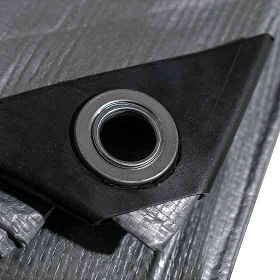 Тент 210г/м2  2мх3м  тарпаулиновый  "PLANDEKA" для защиты от ветра Харків