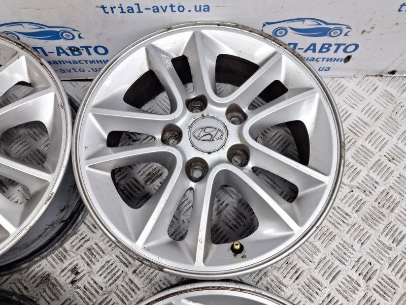 Диски титан комплект R15 Hyundai I30 GD 1.6 DIESEL D4FB 2011 (б/у) Київ - зображення 3