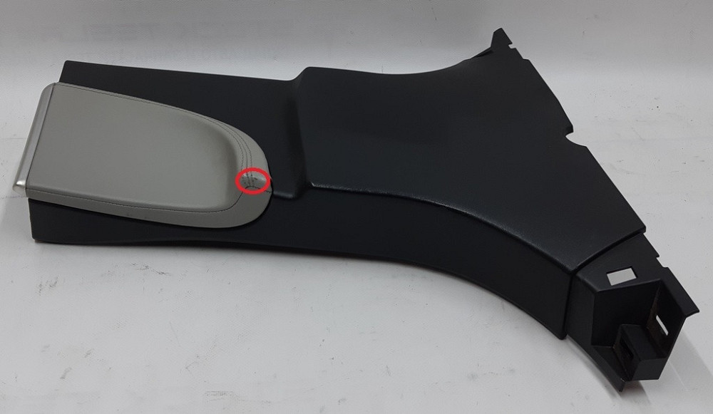 1Облицовка стойки B нижняя правая PVC GREY с повреждением Tesla model S 1024631-09-C Київ - зображення 3