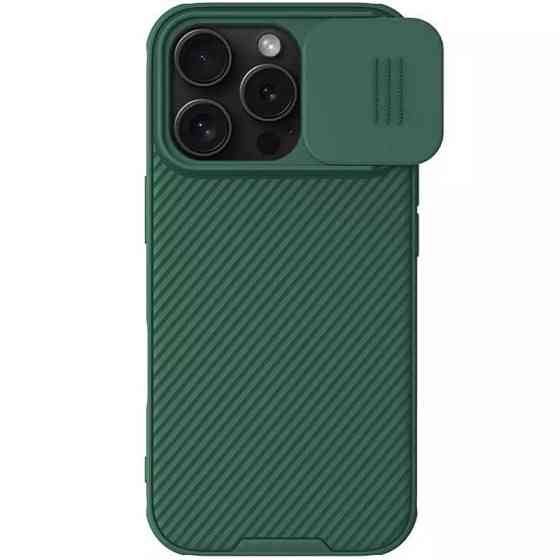 Карбоновая накладка Nillkin CamShield Pro для Apple iPhone 16 Pro Max (6.9") Херсон