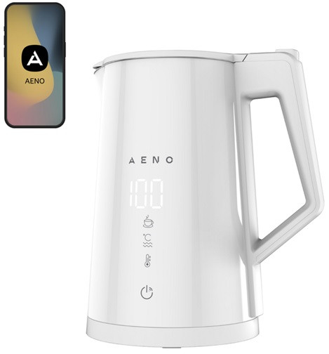 Электрочайник AENO AEK0008S 1.7 л белый Київ - зображення 1