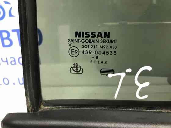 Стекло двери задней левой (форточка) Nissan Pathfinder 2004-2014 82263EB33A (Арт. 56037) Київ