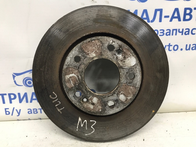 Диск тормозной передний Hyundai Tucson JM 2.0 DIESEL D4EA 2004 (б/у) Киев - изображение 1