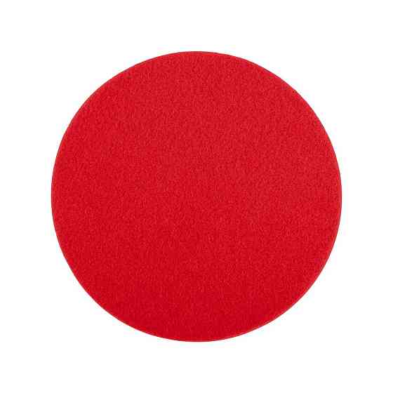 Круг полировочный MASTERTOOL на липучке из натурального войлока жесткий влагостойкий 6 мм Ø 100 мм н Харків