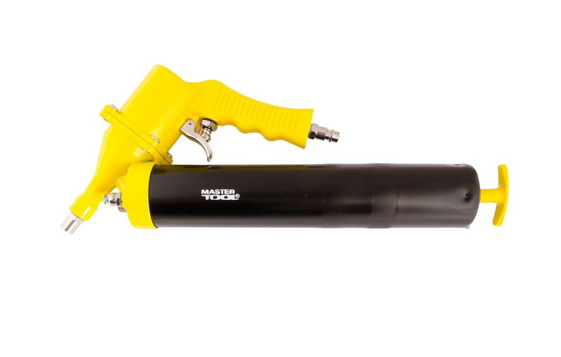 Шприц пневматический для выдавливания смазки MASTERTOOL 500 мл с гибкой и жесткой насадкой 81-8703 Харків - зображення 2