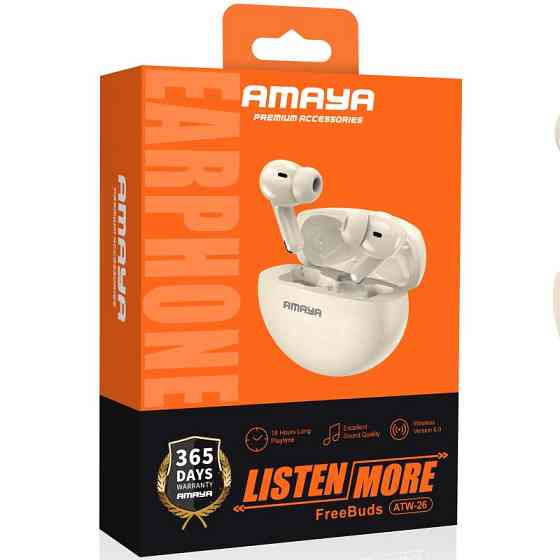 Беспроводные TWS наушники Amaya ATW-26 Game Mode Херсон