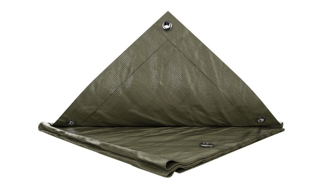 Тент универсальный MASTERTOOL TARPAULIN 6 × 10 м 90 г/м² Olive Green 89-8610 Харків - зображення 3
