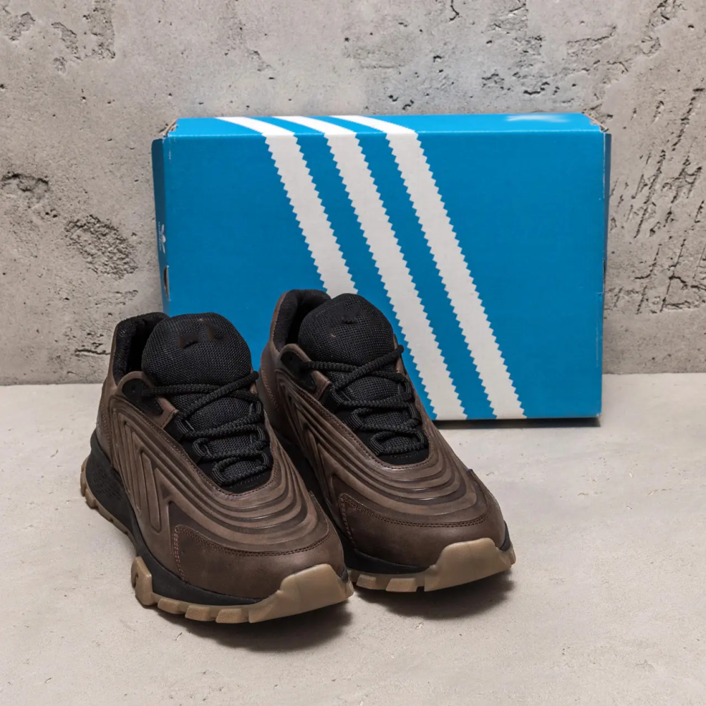 Мужские кожаные кроссовки Originals Ozelia Brown Київ - зображення 5