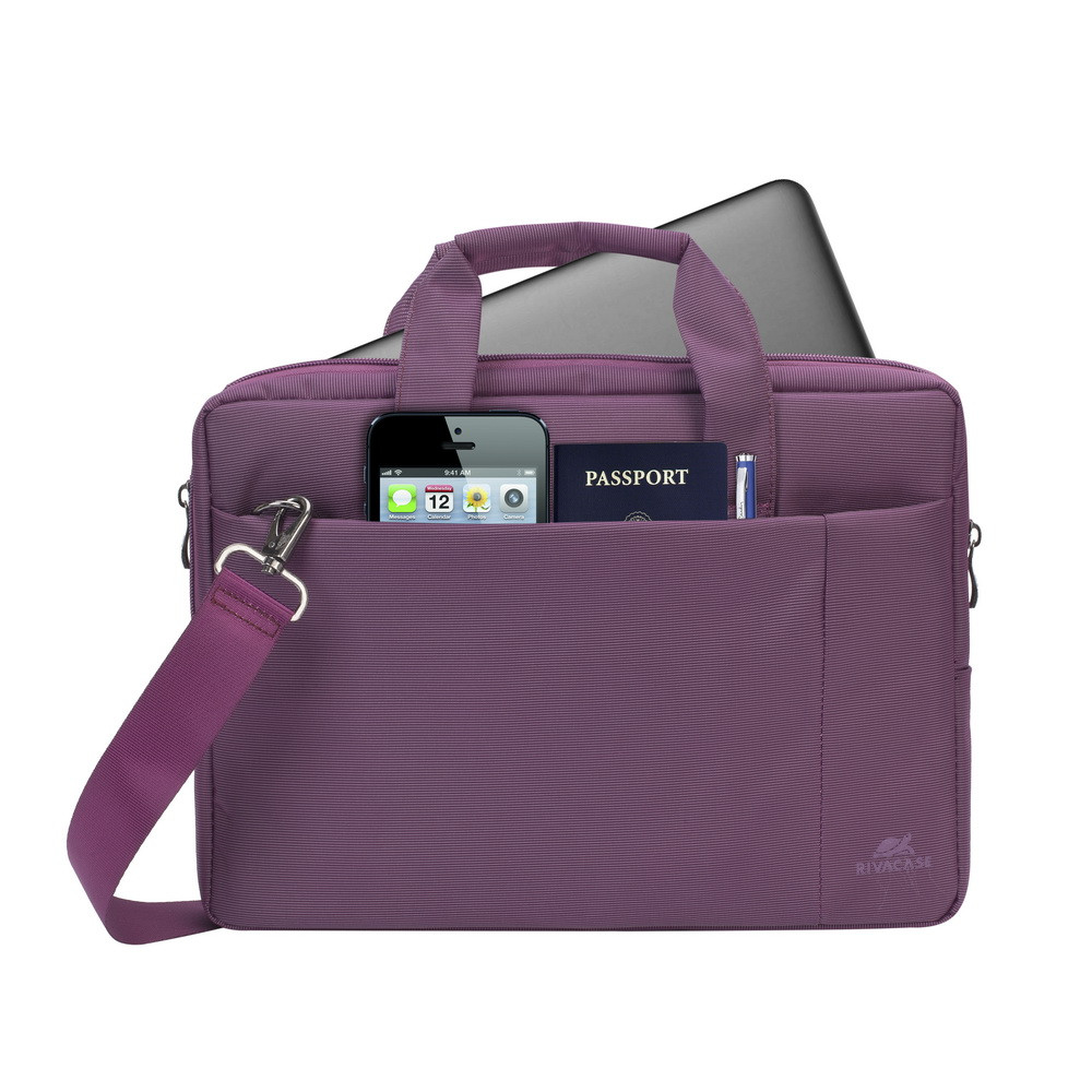 Cумка для ноутбука Rivacase 13.3" 8221(Purple) фиолетовая Київ - зображення 4