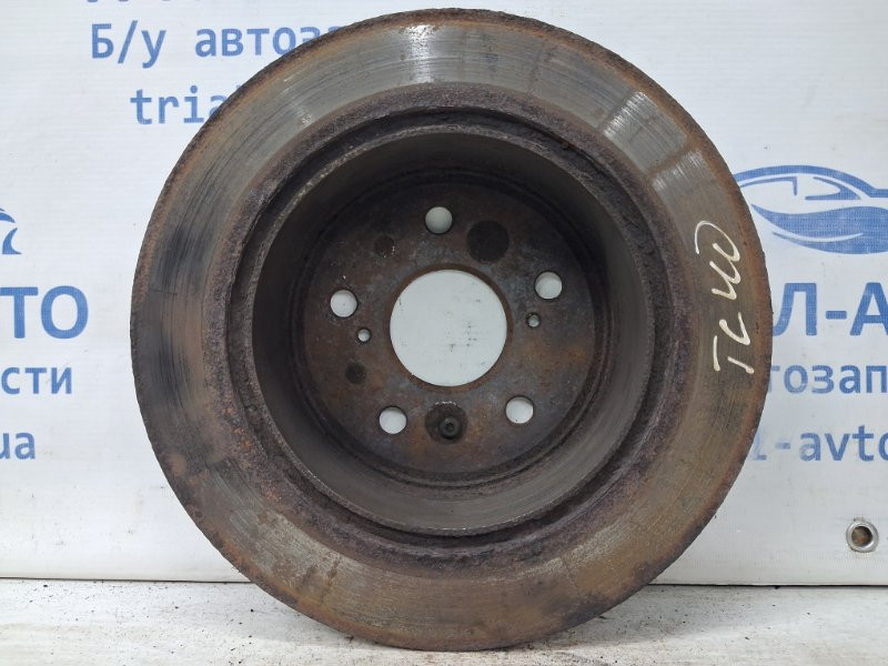 Диск тормозной задний Toyota Camry XV40 2.4 БЕНЗИН 2AZFE 2006 (б/у) Київ - зображення 2