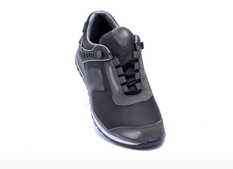 Мужские кожаные кроссовки Clasic model Black Київ - зображення 2