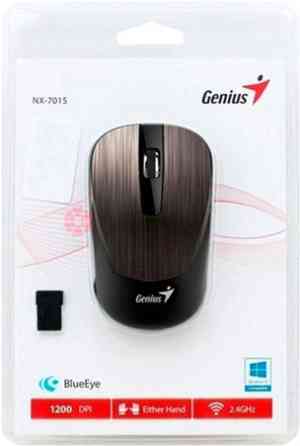 Мышь компьютерная безпроводная Genius NX-7015 Chocolate NP 31030019401 шоколадная Киев