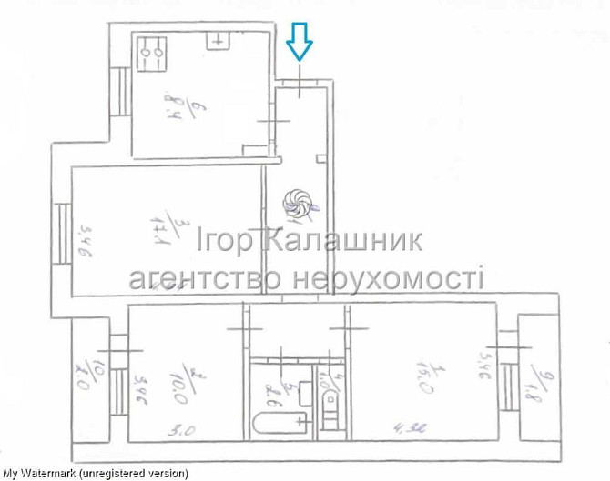 продажа 3-к квартира Киев, Дарницкий, 76000 $ Киев - изображение 2