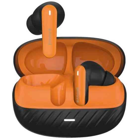Bluetooth-гарнітура Proove Blitz II TWS with Hybrid ANC (APP) Black/Orange (TWBL2001AP20) Харків