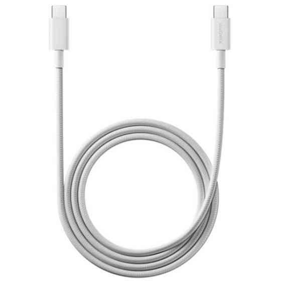 Кабель Xiaomi Braided Type-C to Type-C 3A 1m White (BHR0878GL) (Код товару:43479) Харьков