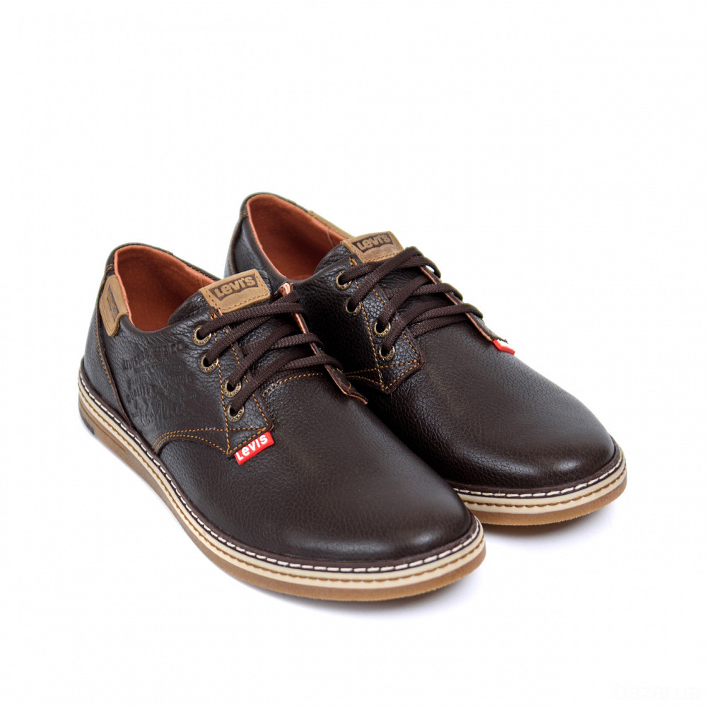 Мужские кожаные туфли Stage1 Chocolate Киев - изображение 3