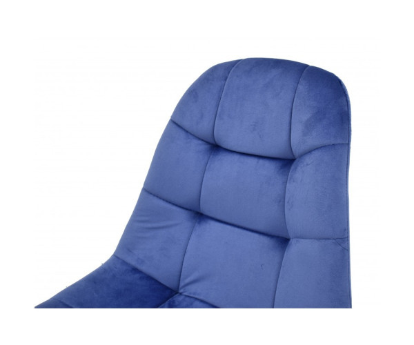 Стілець Лорена велюр бархат синій Дніпро - зображення 2