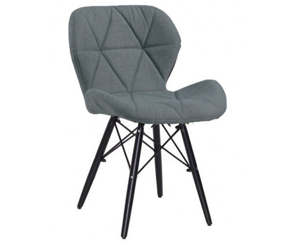 Стілець Стар В м'який сіра тканина Дніпро - зображення 2