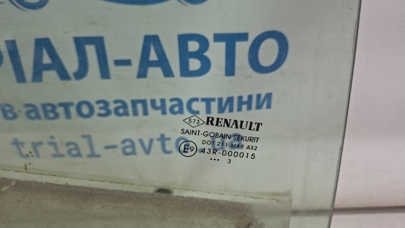 Стекло двери заднее правое Renault Megane 3 1.5 DIESEL K9K 2008 (б/у) Київ - зображення 2