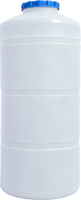 Емкость 750 л узкая вертикальная ВО ПБ белая Киев - изображение 2