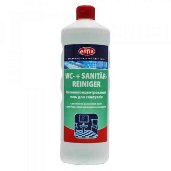 Высококонцентрированный гель для санузлов WC+SANITARREINIGER Grun 1л Київ