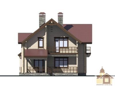 Зруб будинку ціна під ключ від Закарпат Зруб-Буд Одеса - зображення 3