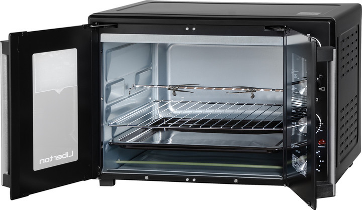 Электрическая печь Liberton LEO-600 1900 Вт BlaСk Київ - зображення 2