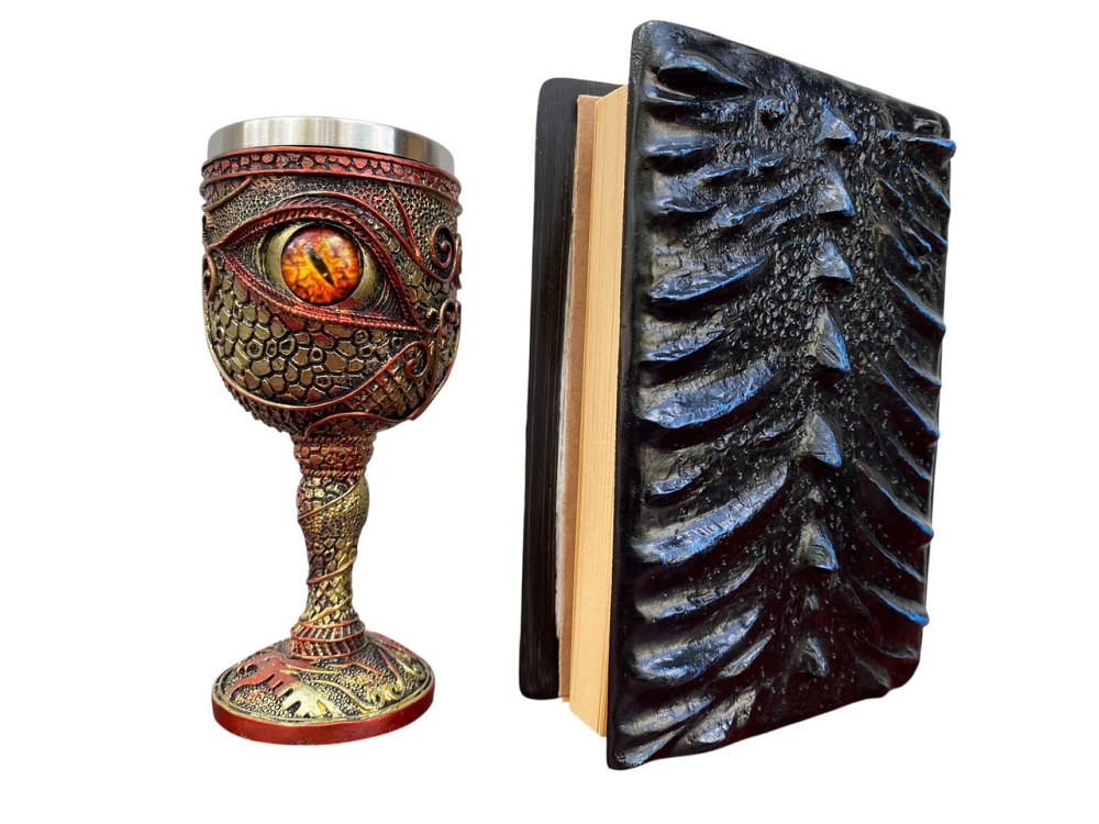 Подарочный набор Бокал 3 Глаз и Блокнот 3 «Книга теней и Глубин» (код 00632) Київ - зображення 4