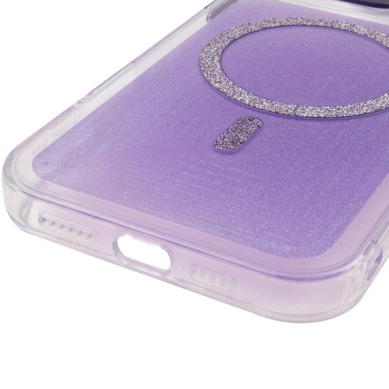 Чехол TPU+PC Jewel Sparkle with Magnetic Fit для Apple iPhone 16 (6.1") Херсон - зображення 5