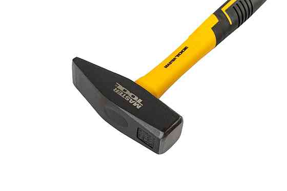 Молоток слесарный MASTERTOOL 1000 г HRC 50 рукоятка фиберглассовая 320 мм 02-0910 Харків