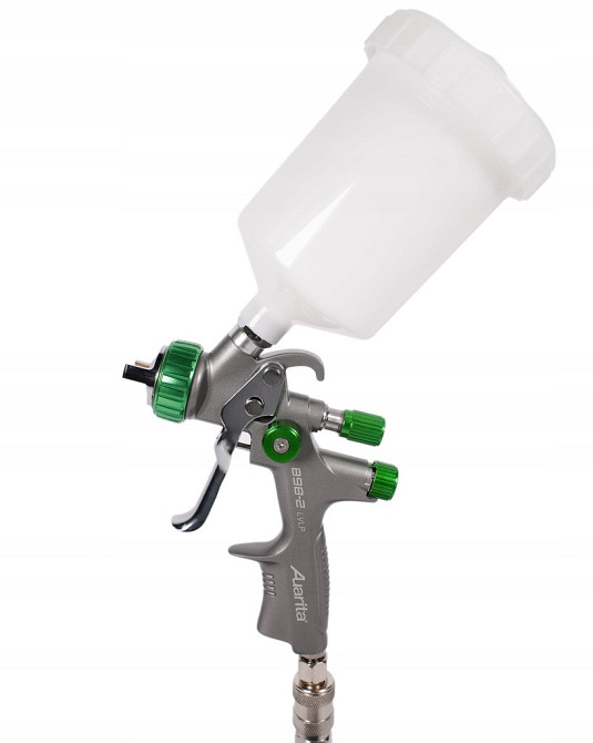 Краскораспылитель пневматический LVLP верх.пласт.бачок 600мл, 1,3мм  AUARITA   898-2-1.3LP Харьков - изображение 7