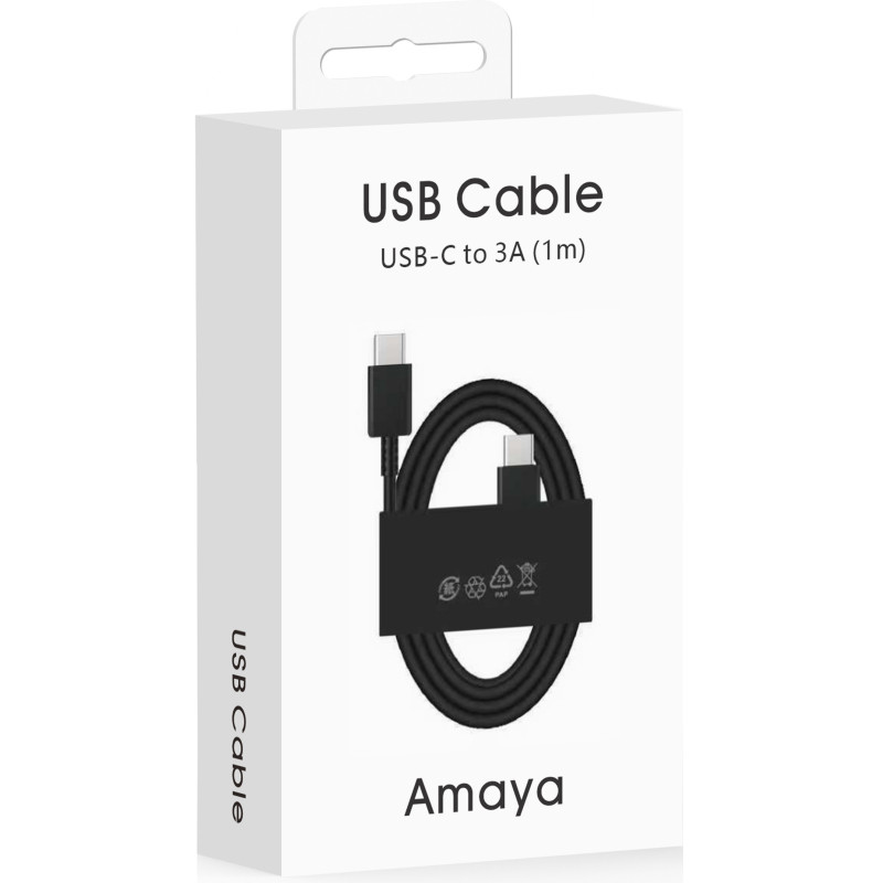 Дата кабель Amaya SD10CC Type-C to Type-C 5A (1m) Херсон - изображение 3