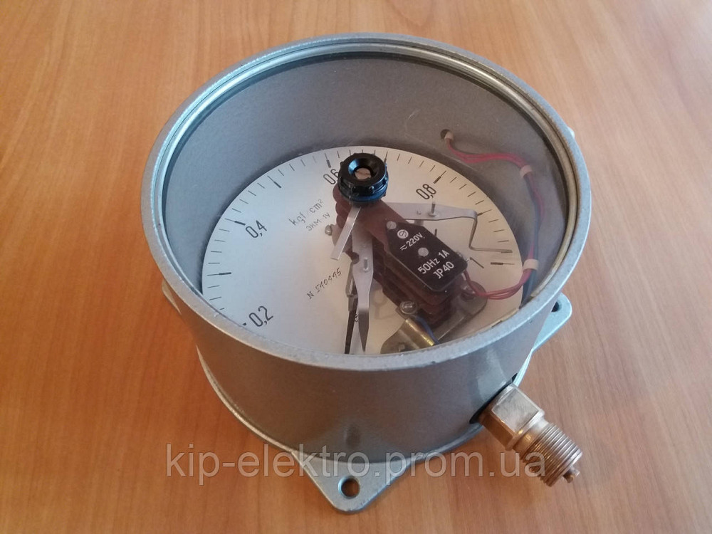 Манометр электроконтактный ЭКМ-2У (0-1000 кгс/см2) (ЭКМ, ЭКМ-160, ЕКМ-1У, ЕКМ-2У, ЄКМ-1У, ЄКМ-2У, ЕК Київ - зображення 2