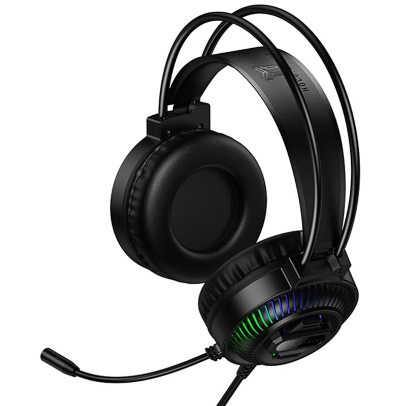 Накладные наушники Hoco W118 Extreme (3.5mm/1.8m) Херсон - зображення 6