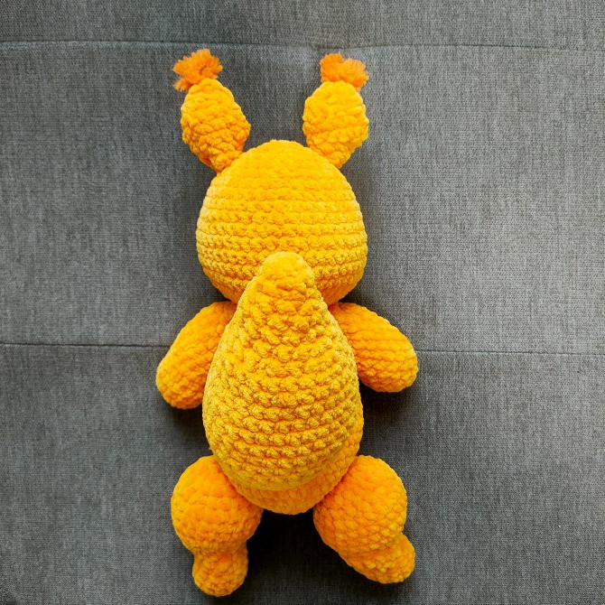 Білочка білка 30 см іграшка вязана подарунок сувенір ручна робота Нововолынск - изображение 4