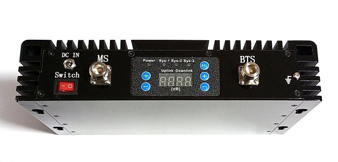 Усилитель 3G/4G LTE интернета и голосовой связи KW-2130-W 2100 МГц 80 дБ 30 дБм с защитой сети, 2700 Дніпро - зображення 3