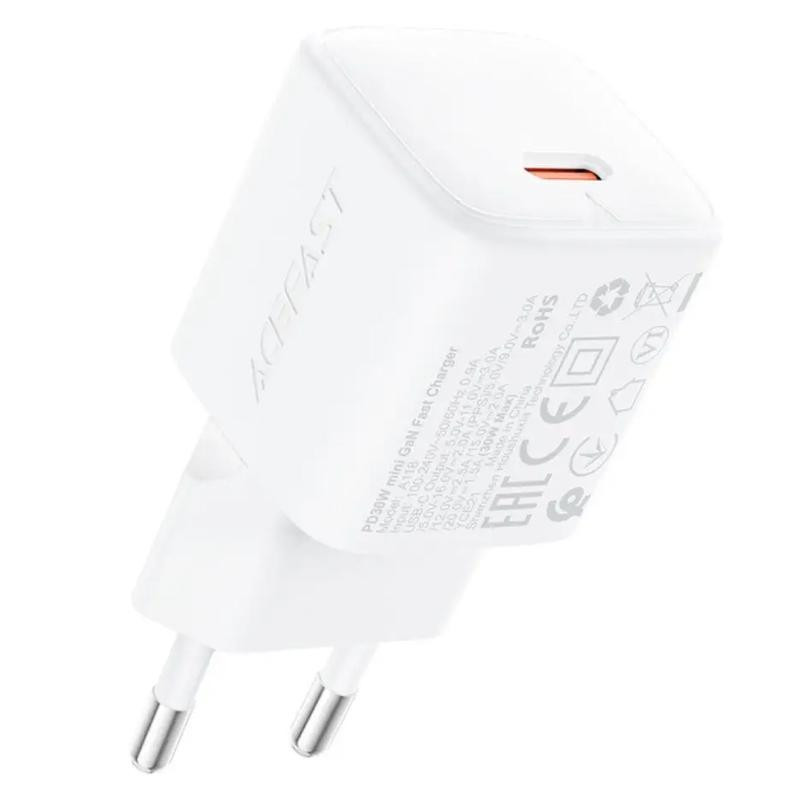 СЗУ Acefast A118 PD30W GaN (1USB-C) Херсон - изображение 1