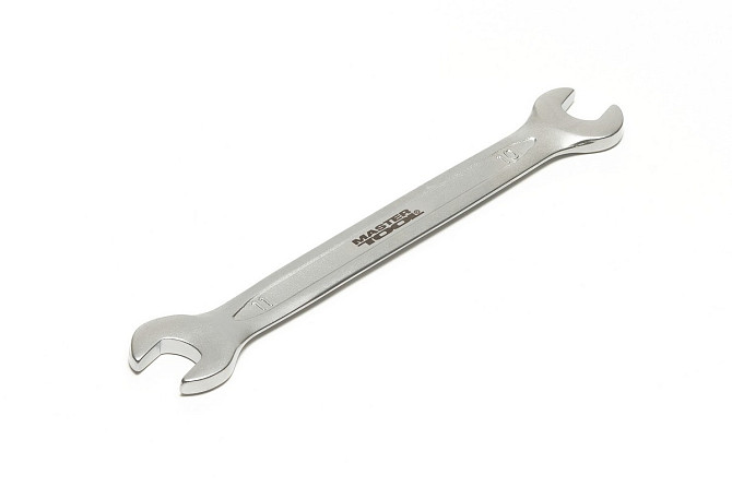 Ключ рожковый MASTERTOOL COLD STAMPED 10х11 мм CrV DIN3110 SS 70-1011 Харьков - изображение 1