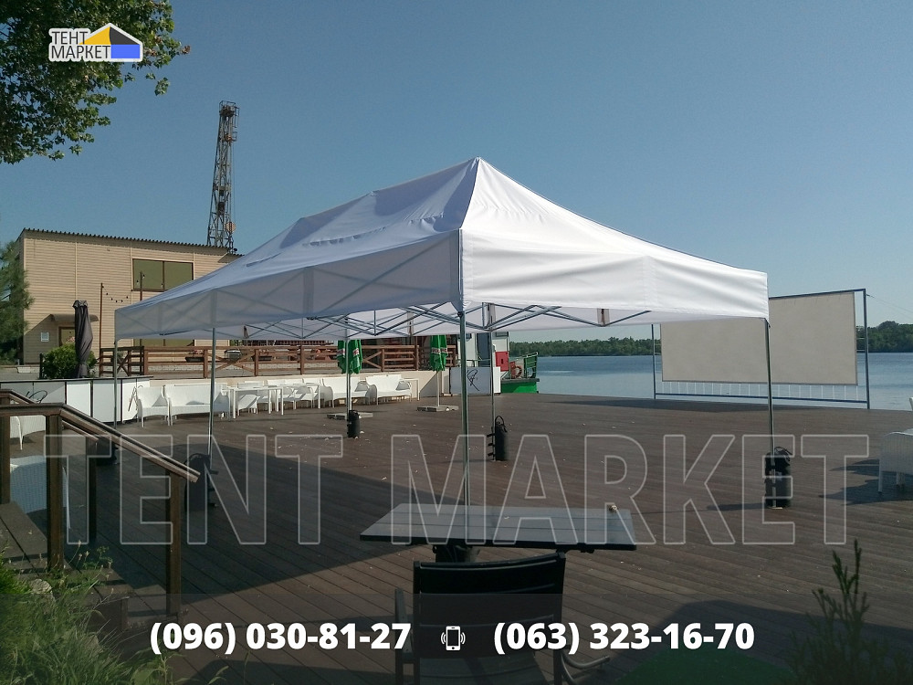 Намет 8х4 швидко-розкладний трансформер. Шатри палатки тенти Виготовлення Пошиття Продаж Запорожье - изображение 5