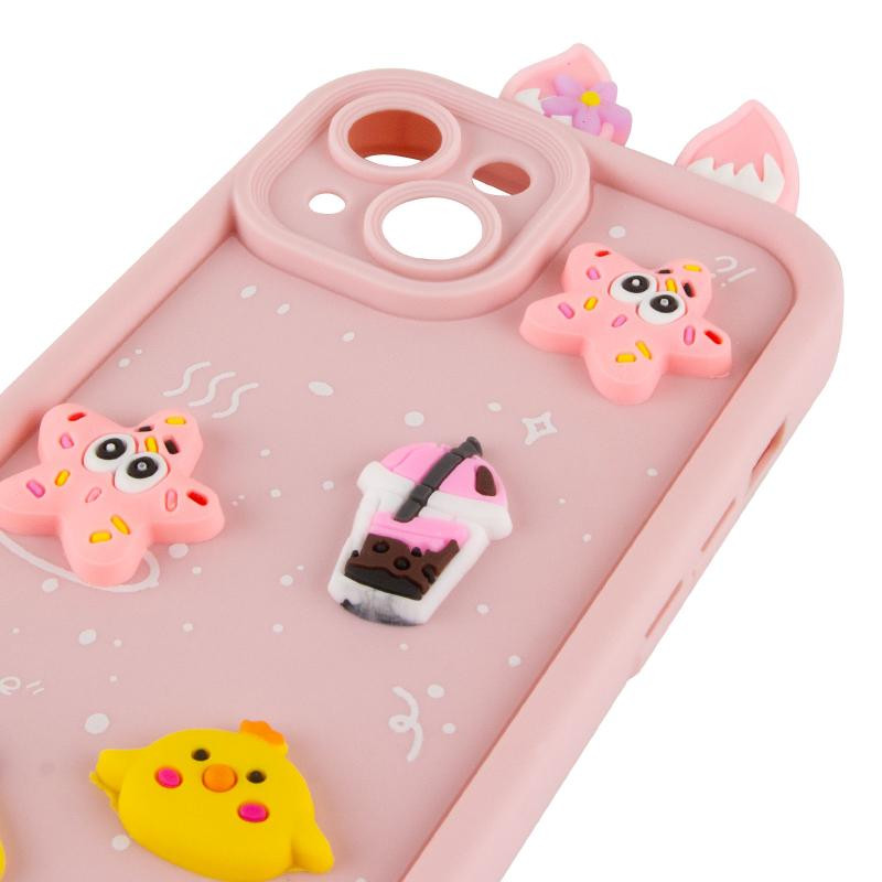 Чехол TPU Toys Case with Ears для Apple iPhone 15 (6.1") Херсон - зображення 4