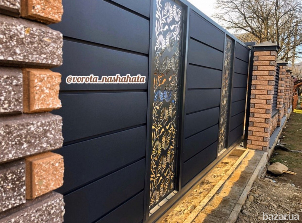 Металева огорожа - паркан від українського виробника Наша Хата Берегово - изображение 6