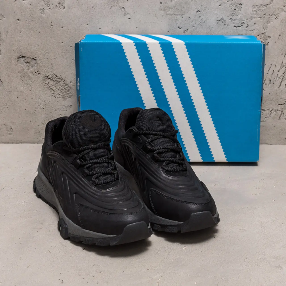 Мужские кожаные кроссовки Originals Ozelia Black Киев - изображение 7