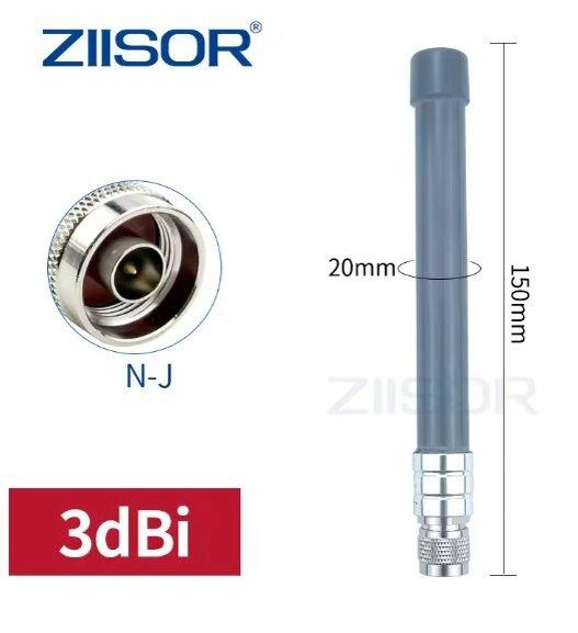 Антенна 680-1150/1630-1830/2180-3000MHz 3dBi, до 100W, 15 см, N-male, (10847) Дніпро - зображення 1