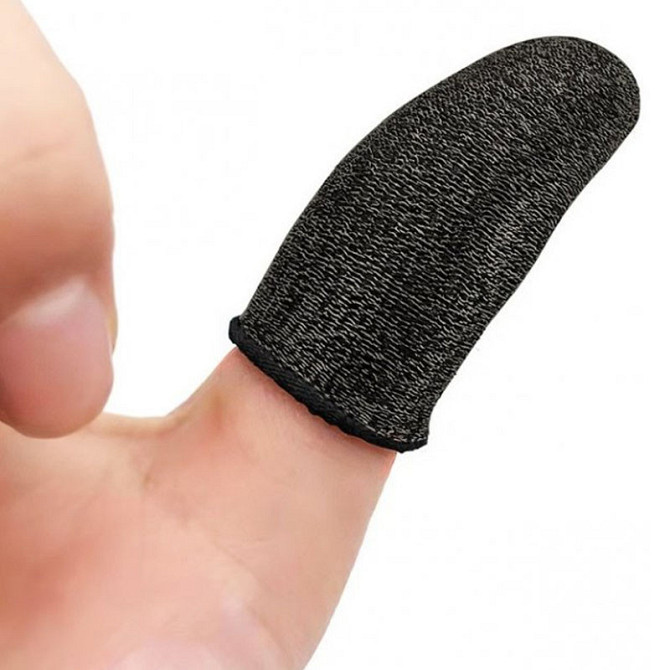 Напальчники игровые Hoco GM4 Phantom Superconducting fiber mobile game finger cots Херсон - зображення 3