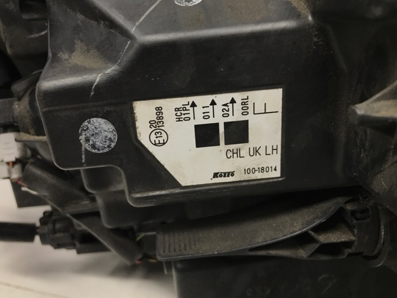 Фара левая галоген Nissan Qashqai J11 1.5 DIESEL K9K 2013 (б/у) Киев - изображение 10