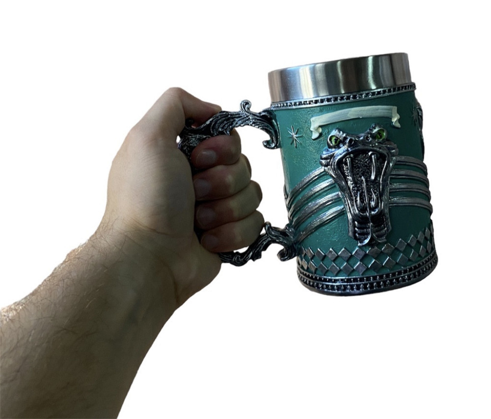 Кружка Чашка Бокал 3 Нержавеющая сталь Гарри Поттер Слизерин 500 мл Киев - изображение 7