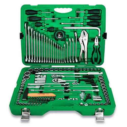 Универсальный набор инструмента 1/4", 3/8", 1/2" 144ед. TOPTUL GCAI144R Харків