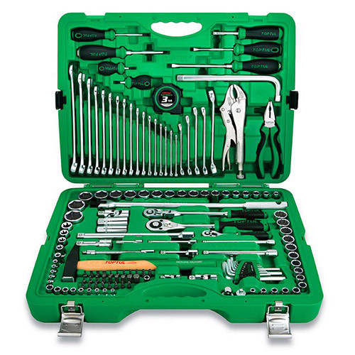 Универсальный набор инструмента 1/4", 3/8", 1/2" 144ед. TOPTUL GCAI144R Харків - зображення 1
